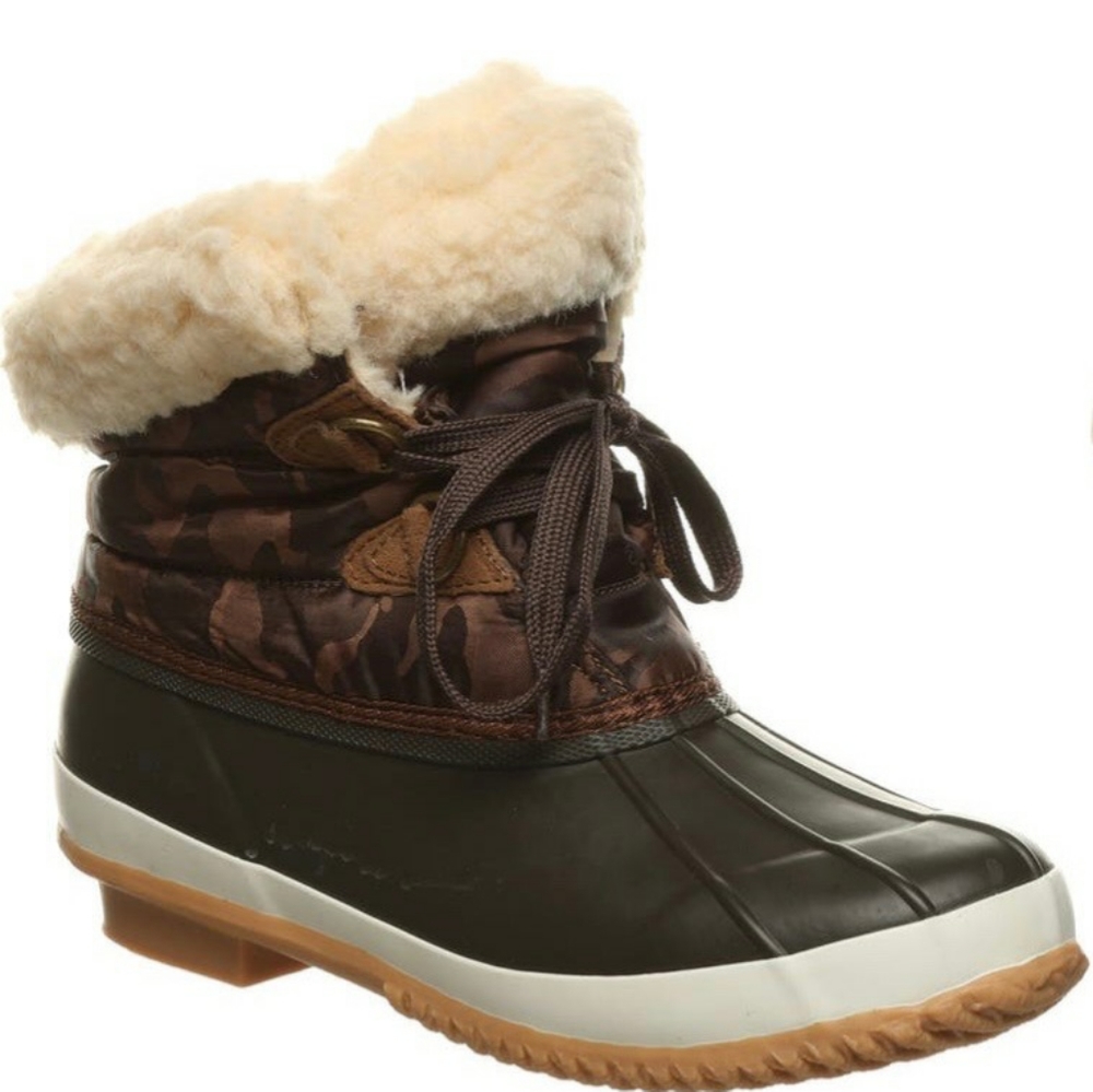 Waterproof Camo Duck Boots